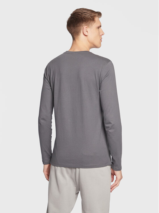 Longsleeve Tacks 50476192 Grigio Regular Fit