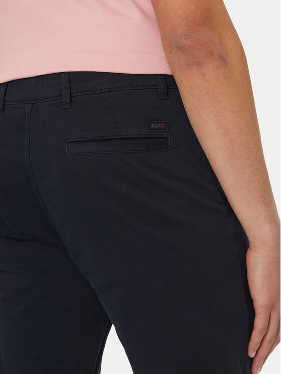 BOSS BOSS Chinos kelnes 50534378 Tamsiai mėlyna Regular Fit