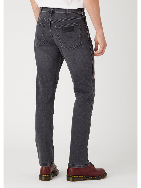 Wrangler Wrangler Jeansy LARSTON Czarny Slim Fit