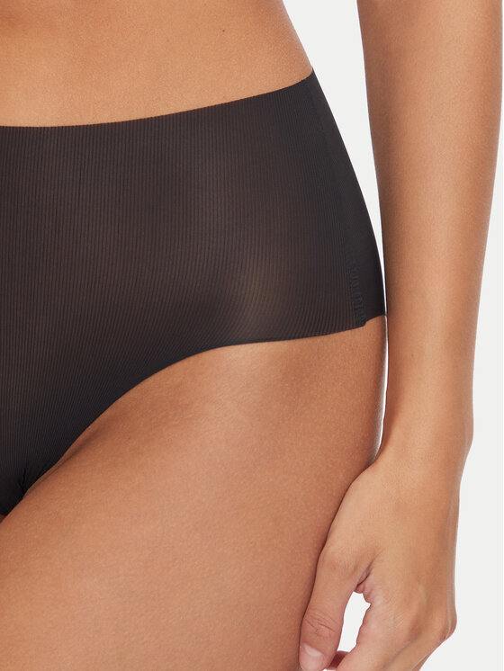 Chantelle Chantelle Mutande classiche a vita alta Pulpies C22HC7 Nero