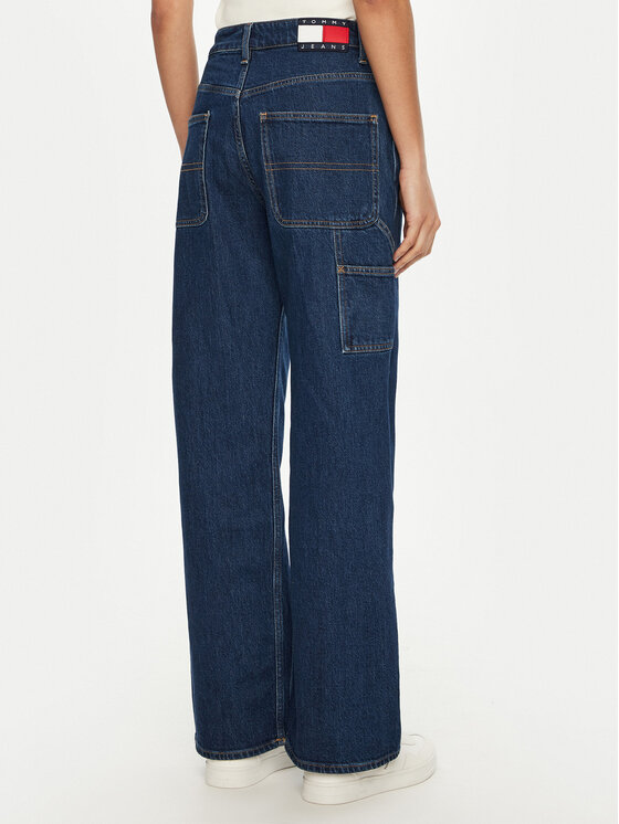 Tommy Jeans Tommy Jeans Blugi Mia DW0DW20460 Bleumarin Relaxed Fit