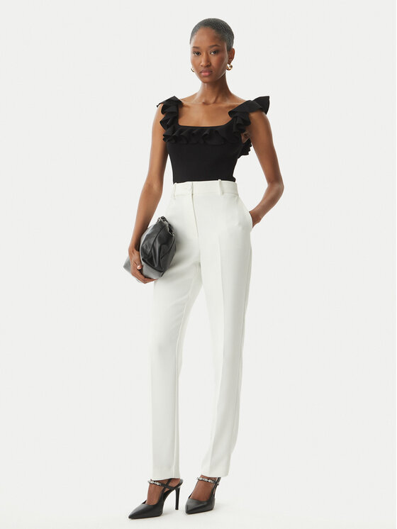 MICHAEL Michael Kors MICHAEL Michael Kors Blūze MS661G033D Melns Slim Fit