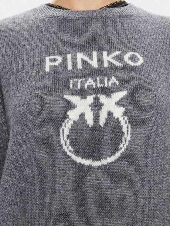 PINKO Pinko Светр Burgos 100414 Y7Z4 Сірий Regular Fit