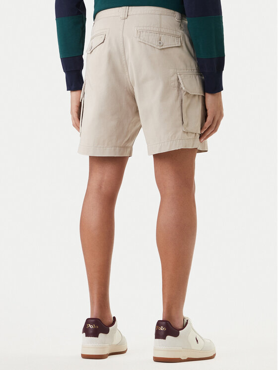 Polo Ralph Lauren Polo Ralph Lauren Bavlnené šortky 710964027004 Béžová Relaxed Fit
