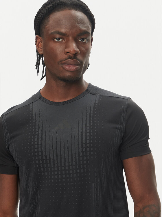 adidas adidas Maglietta tecnica Airchill JI8196 Nero Slim Fit