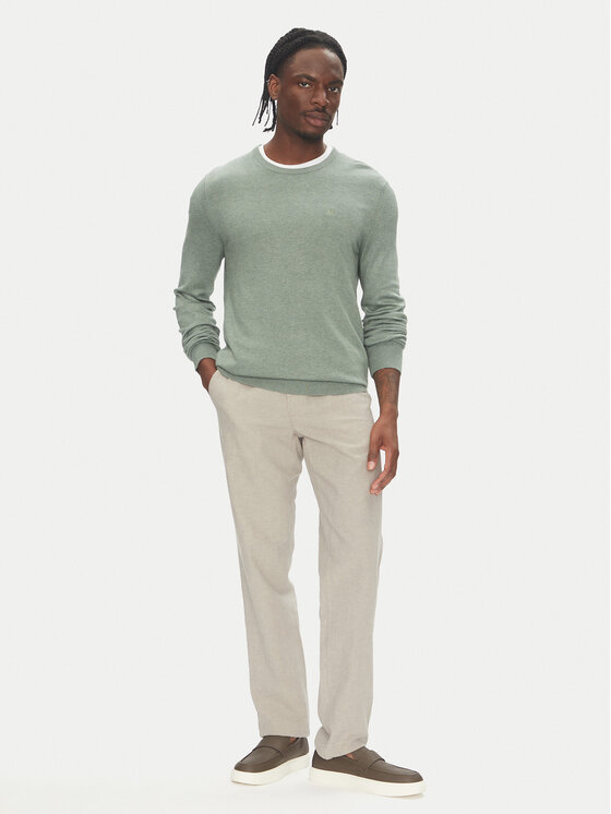 Lindbergh Lindbergh Megztinis 30-80043 Smėlio Slim Fit