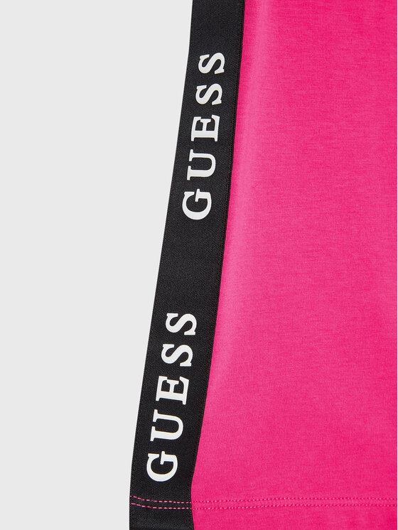 Guess Guess Αθλητικό σορτς J3RD14 KABR0 Ροζ Slim Fit