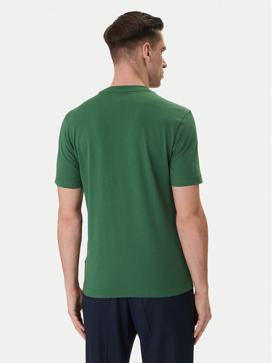 BOSS BOSS Tričko Thompson 01 50468347 Zelená Regular Fit
