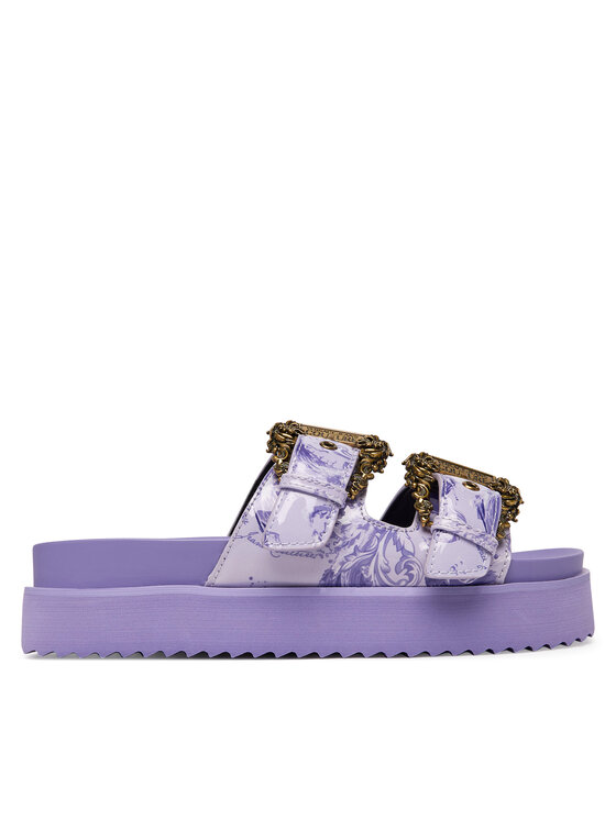 Versace Jeans Couture Versace Jeans Couture Klapki 80VA3SM1 ZS366 338 Fioletowy