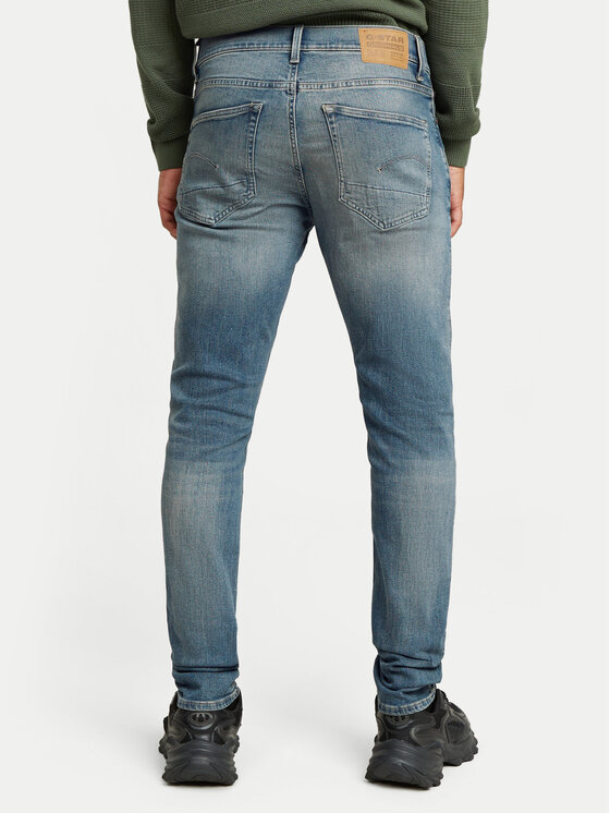 G-Star Raw G-Star Raw Džinsai 3301 51001-D875 Mėlyna Slim Fit