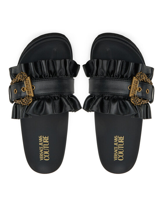 Versace Jeans Couture Versace Jeans Couture Šľapky 78VA3SM5 Čierna