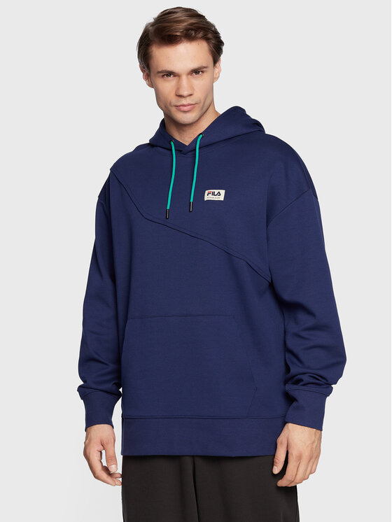 Felpa Thiers FAM0147 Blu scuro Oversize