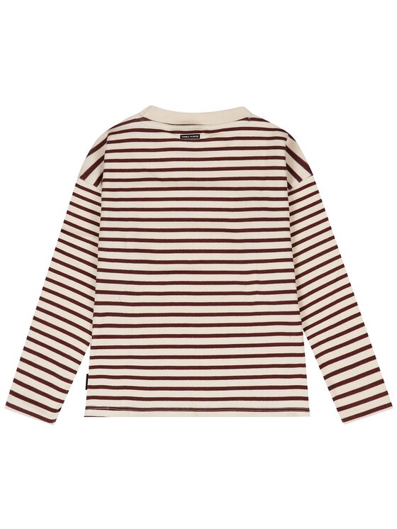 Tumble 'N Dry Tumble 'N Dry T-Shirt 84/22186/16448/3040 Bordowy Regular Fit