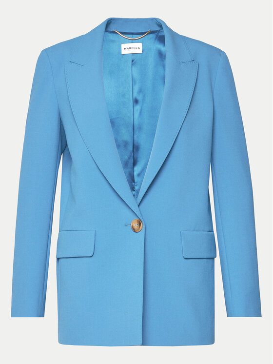 Marella Marella Giacca da abito Estella 2413041131 Blu Oversize