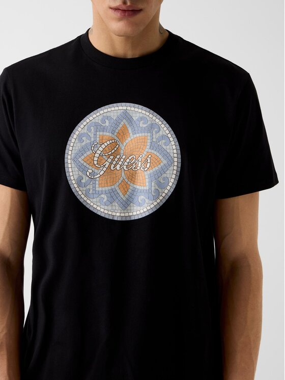 Guess Guess T-shirt 182433 Nero Classic Fit