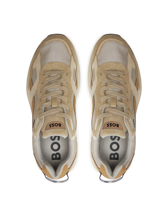 BOSS Boss Snīkeri Levitt Runn Hsdny 50517364 Bēšs