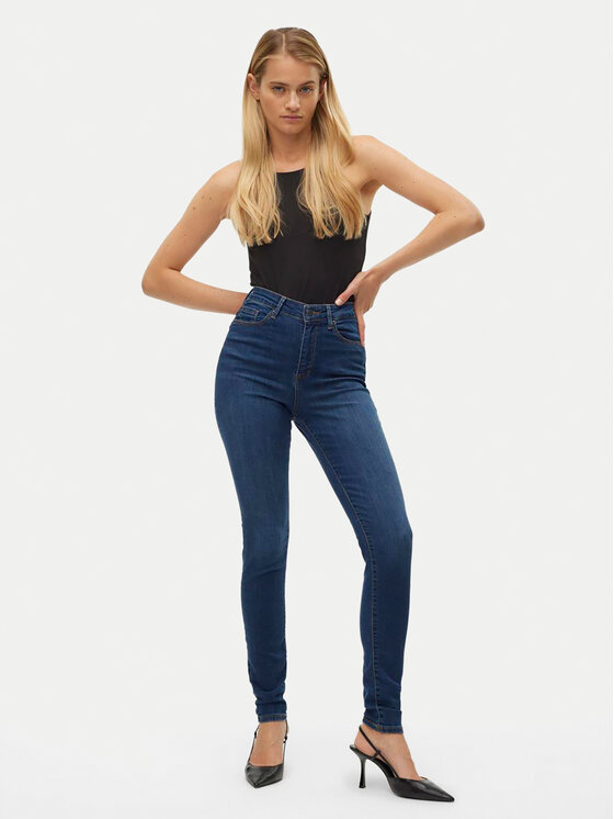 Vero Moda Vero Moda Traperice Sophia 10193326 Plava Skinny Fit