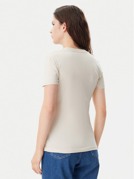 Calvin Klein Jeans Calvin Klein Jeans Póló Gradient Monologo J20J225252 Bézs Slim Fit