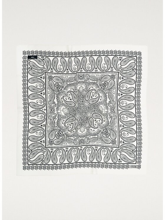LEBRAND LEBRAND Chusta Bandana Beżowy jasny