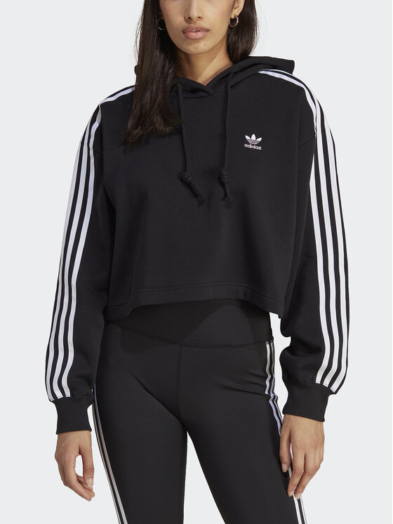 adidas adidas Mikina IB7388 Černá Relaxed Fit