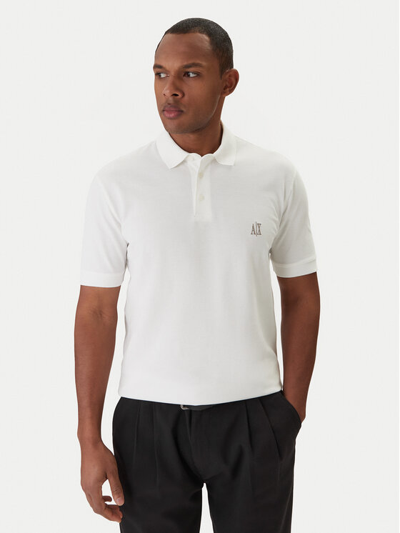 Armani Exchange Armani Exchange Polokošeľa XM000367 AF13022 U0009 Biela Regular Fit