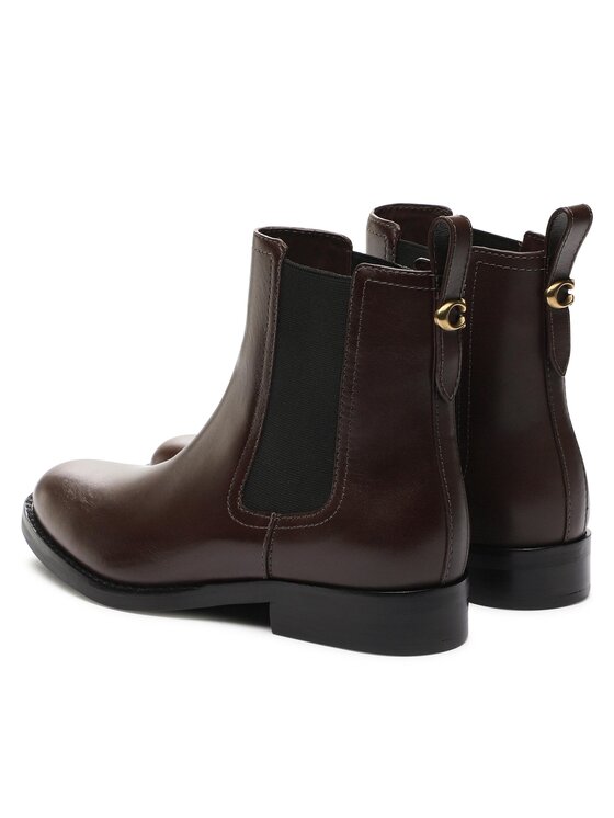 Coach Coach Chelsea cipele Maeve Lth Bootie CN143 Smeđa