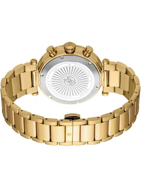 Roberto Cavalli Roberto Cavalli Zegarek RC5G128M0065 Złoty