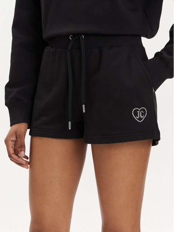 Juicy Couture Juicy Couture Sportshorts Sully Rodeo JCBHS223825 Schwarz Regular Fit