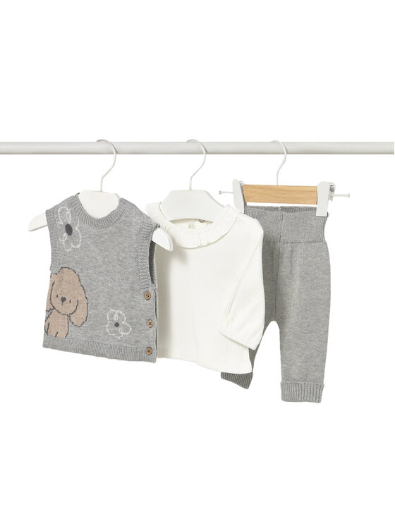 Mayoral Komplet dziecięcy 2709 Szary Regular Fit