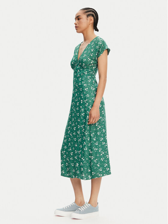 Billabong Billabong Sommerkleid Bright Skies 24B131505 Grün Regular Fit