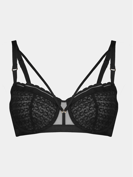 Chantelle Chantelle Biustonosz balkonetka Monogram C11ZM5 Czarny