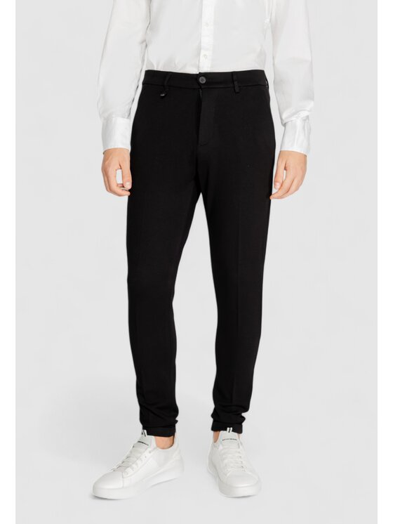 Antony Morato Antony Morato Spodnie garniturowe ASHE STRETCH TWILL Czarny Stretch Fit