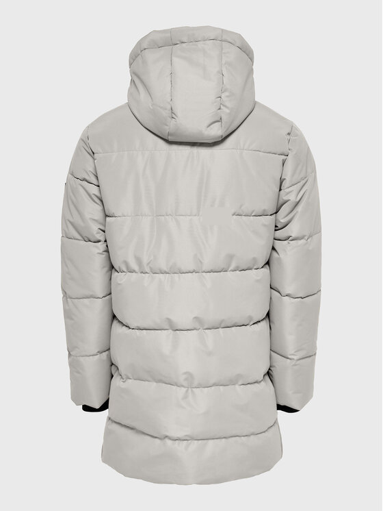 Only & Sons Only & Sons Зимова куртка Carl Long 22020156 Сірий Regular Fit