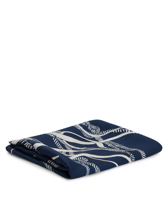 Tommy Hilfiger Eșarfă Script AW0AW18683 Bleumarin