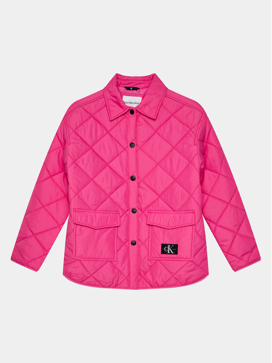 Calvin Klein Jeans Calvin Klein Jeans Kevad-sügis jope IG0IG01814 Roosa Relaxed Fit
