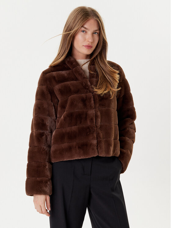 Marella Marella Krzno Carpazi 2525456011 Rjava Regular Fit