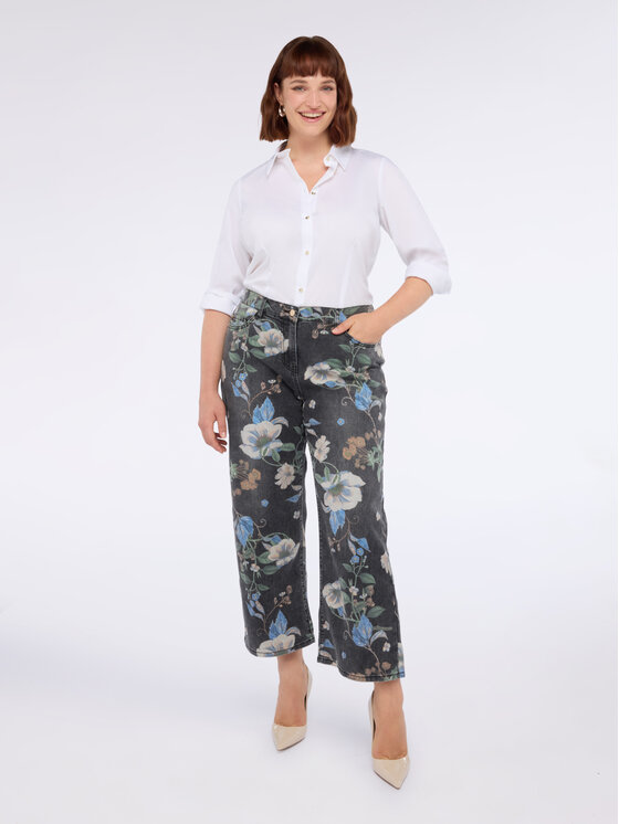 Fiorella Rubino Fiorella Rubino Jeans P434T005121N0S3 Nero Cropp Fit