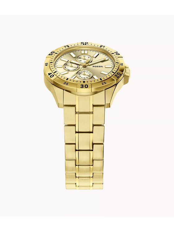 Fossil Fossil Zegarek FS6194 Złoty