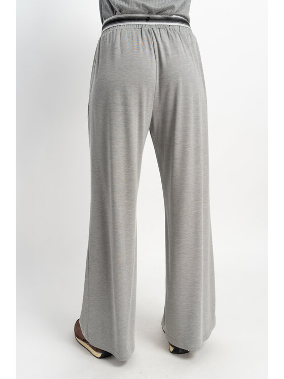 CLICK CLICK Kalhoty z materiálu 30-331 Šedá Active Fit