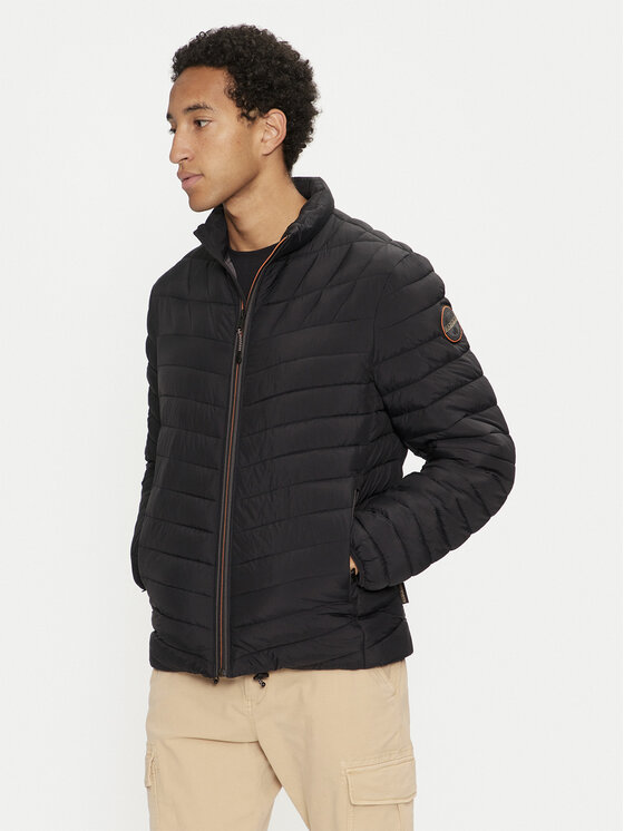 Napapijri Napapijri Преходно яке A-Lapaz NP0A4I25 Черен Regular Fit