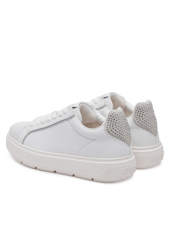 LOVE MOSCHINO LOVE MOSCHINO Sneakersy JA15184G1MIAC10A Biały