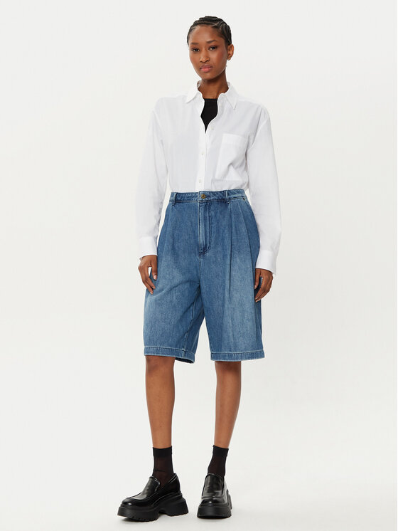 MICHAEL Michael Kors MICHAEL Michael Kors Bermudy MR5906WF27 Modrá Relaxed Fit