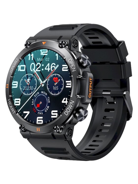 Rubicon Rubicon Smartwatch SMARUB178 Czarny