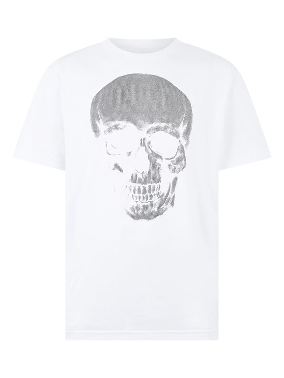PHILIPP PLEIN PHILIPP PLEIN T-Shirt 30541 Biały Regular Fit