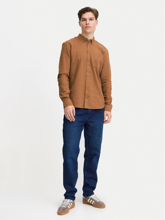 Blend Blend Srajca Shirt 20717140 Rjava Regular Fit