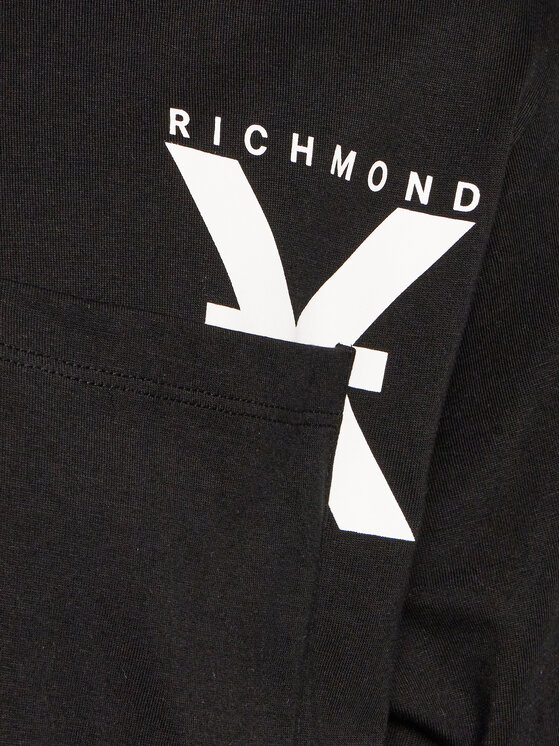 Richmond X Richmond X Marškinėliai Aubry UMP24048TS Juoda Regular Fit
