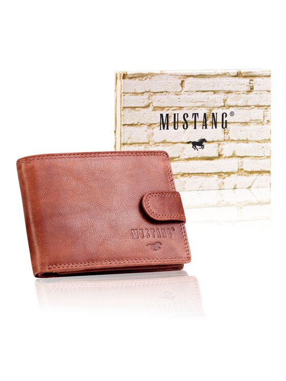 Mustang Mustang Portfel DENIMO WALLET Brązowy