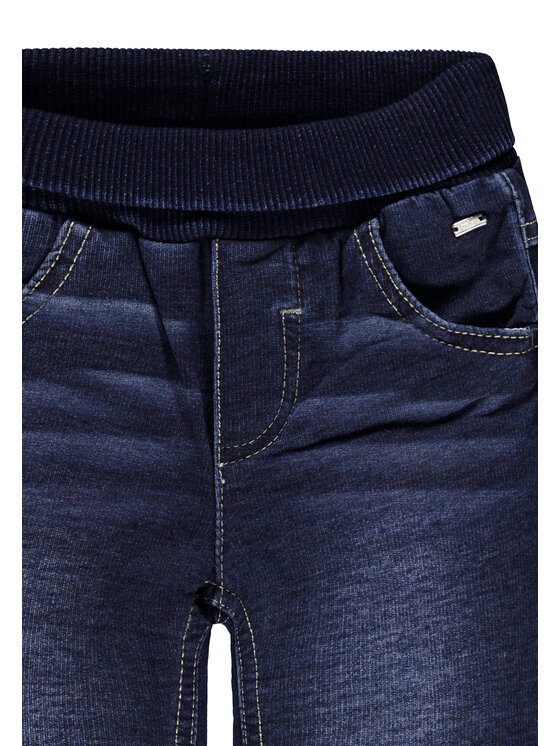 Kanz Kanz Spodnie materiałowe 1926614-0012 Granatowy Basic Fit