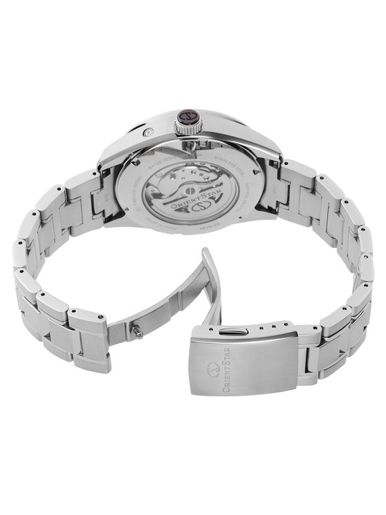Orient Star Orient Star Zegarek RE-AY0003S00B Srebrny