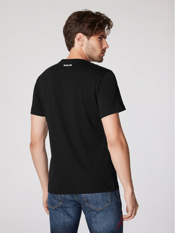 Rage Age Rage Age T-särk Monti Must Regular Fit